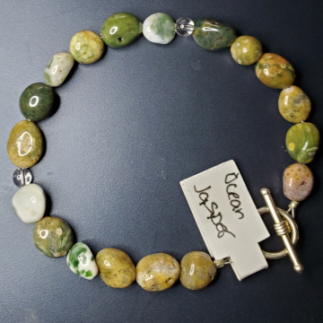 Ocean Jasper #2 Gemstone Bracelet
